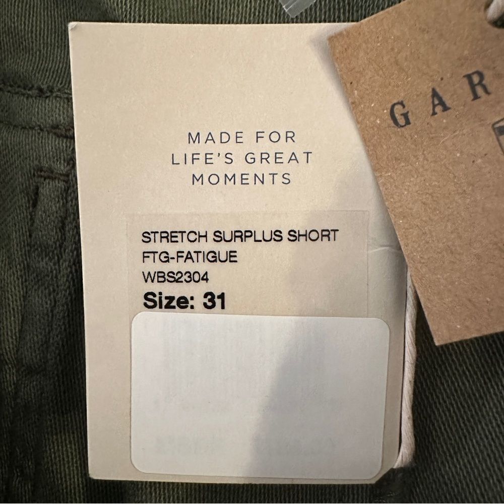 Faherty Stretch Surplus Short New - Picture 2 of 4